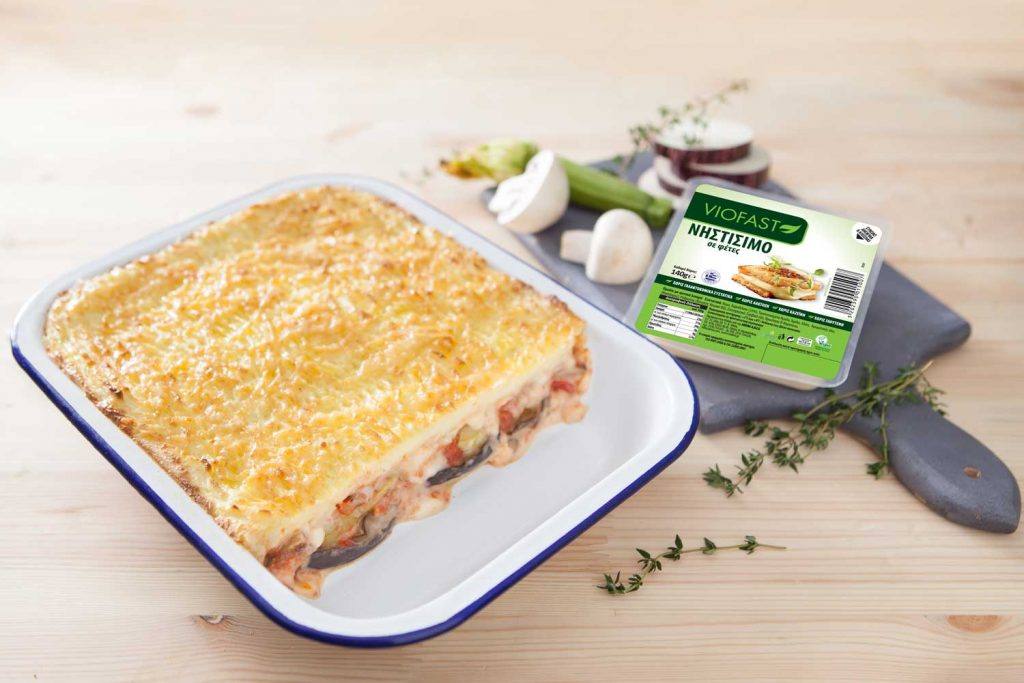 recipe image Νηστίσιμος μουσακάς με Viofast